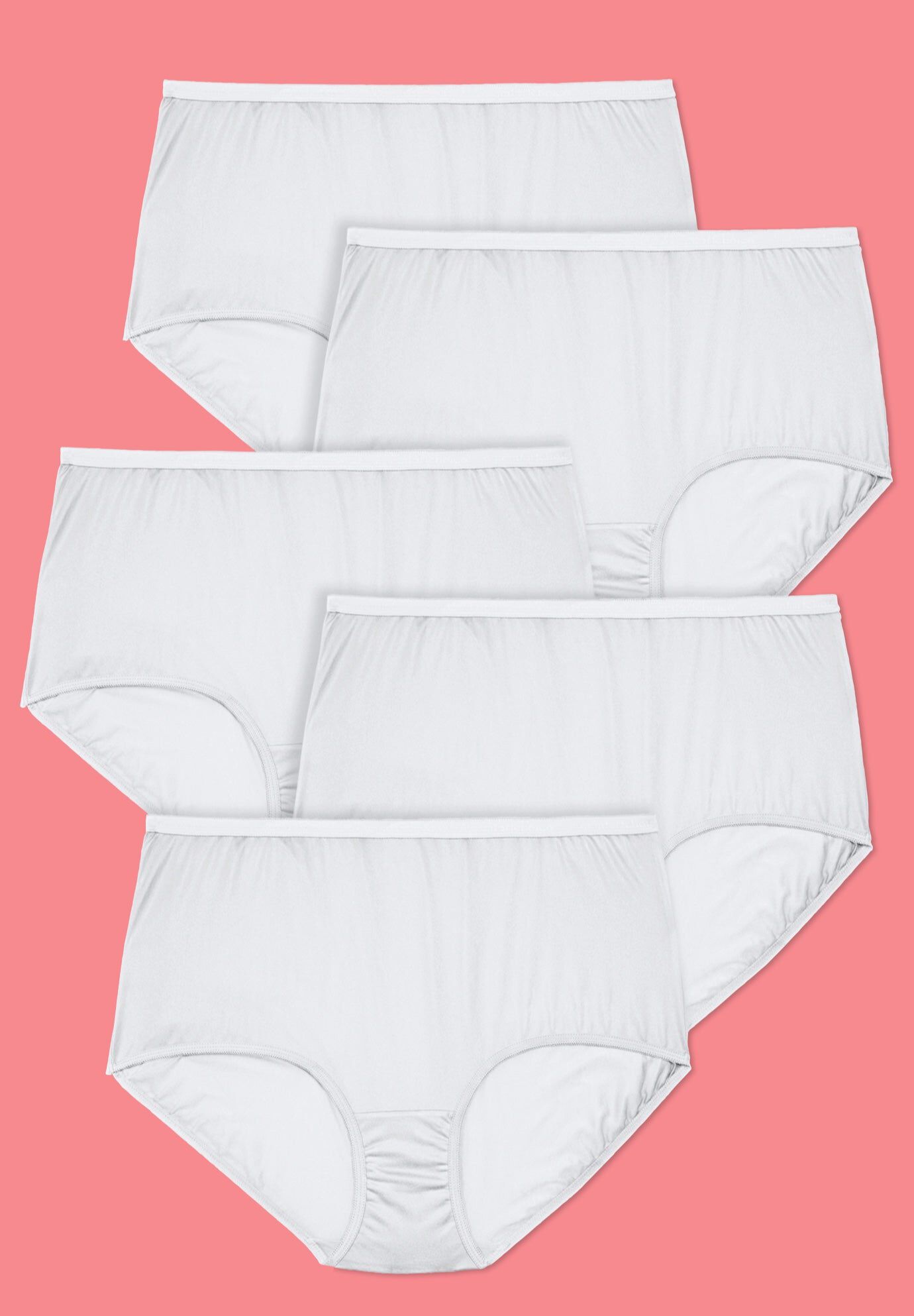 Full Coverage Nylon Brief 5-Pack