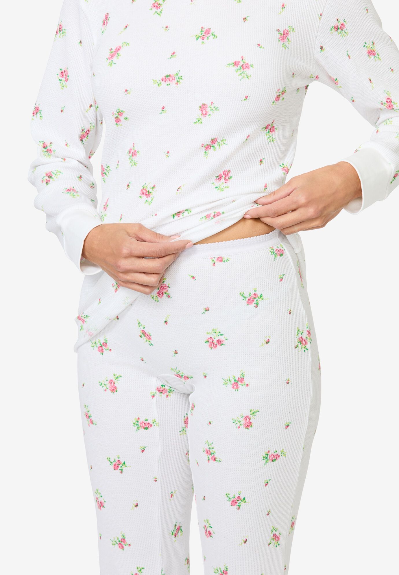 Thermal Crewneck Long-Sleeve Top, , alternate image number 7