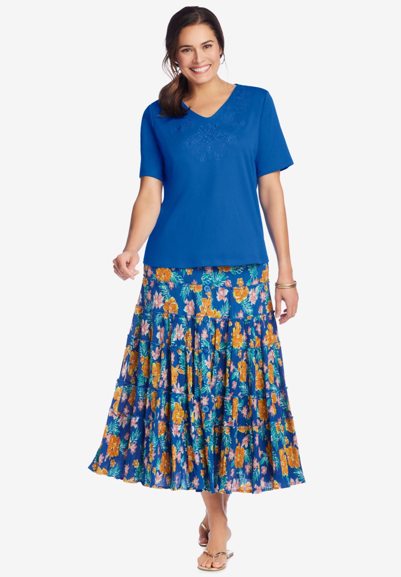 Gauze Skirt, , alternate image number 1