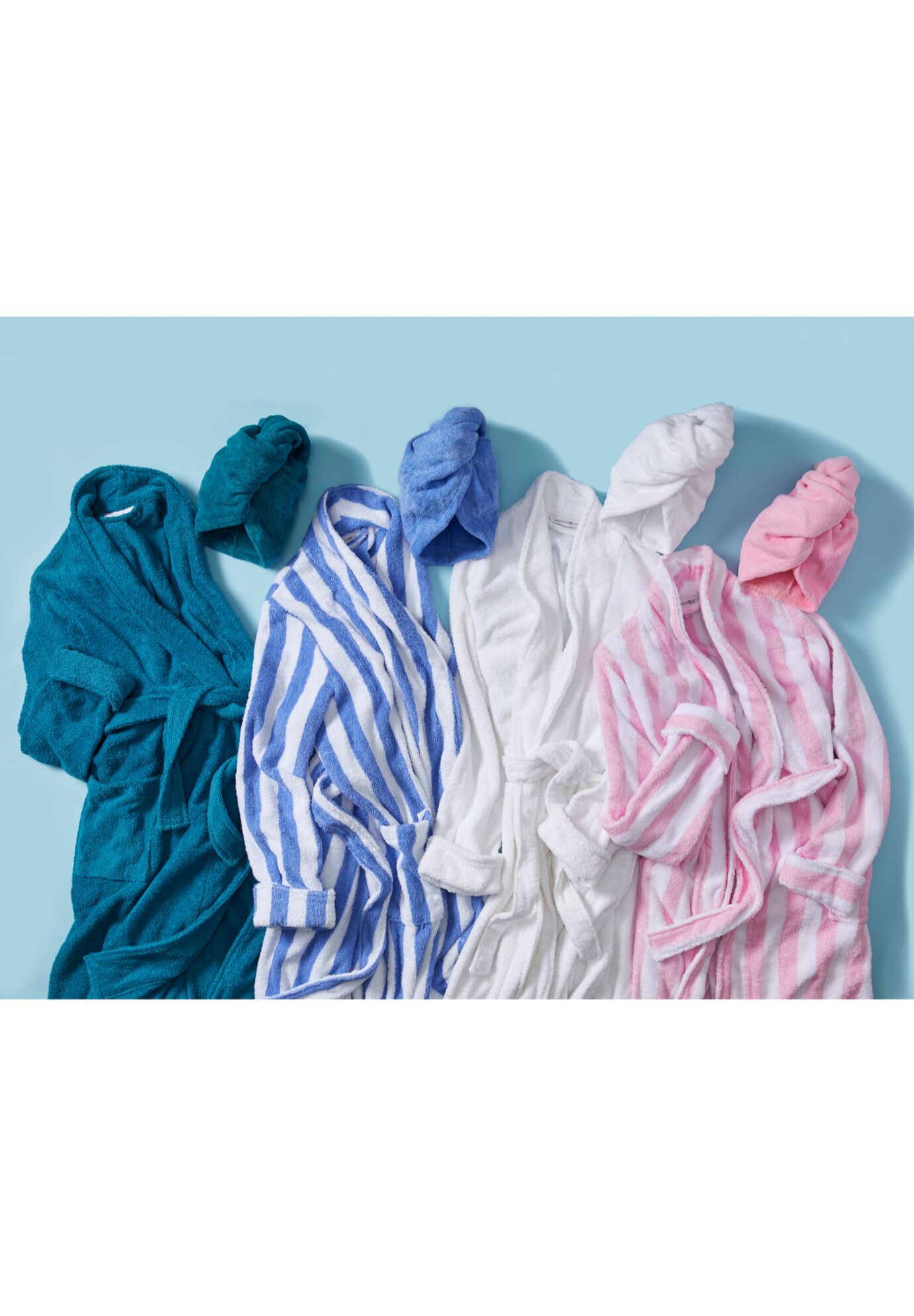 Long Terry Robe, , alternate image number 6