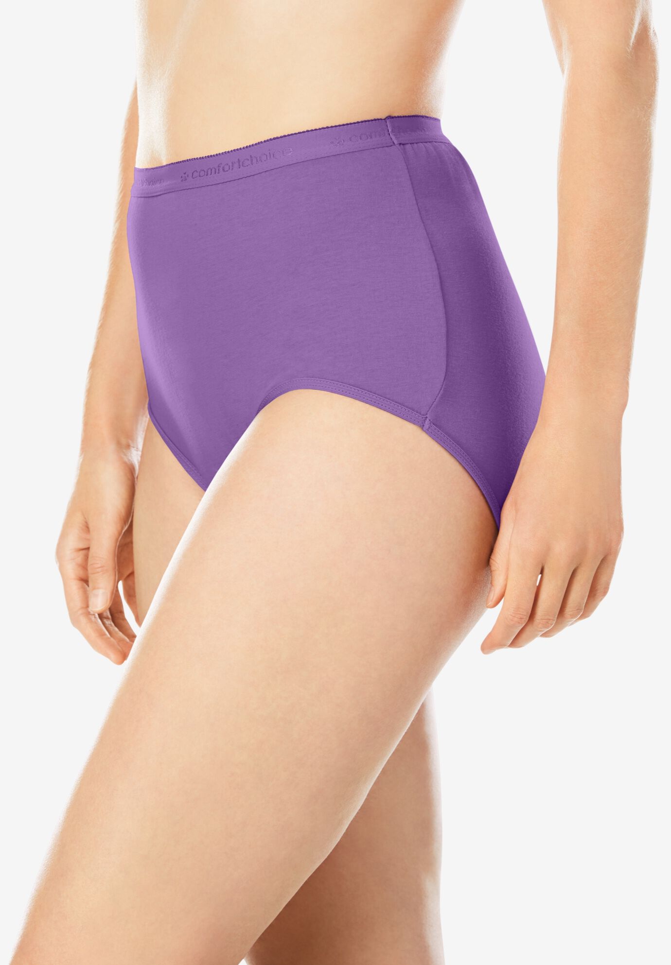 5-Pack Tag-free Full Coverage Cotton Brief, DITSY PACK, alternate image number 3