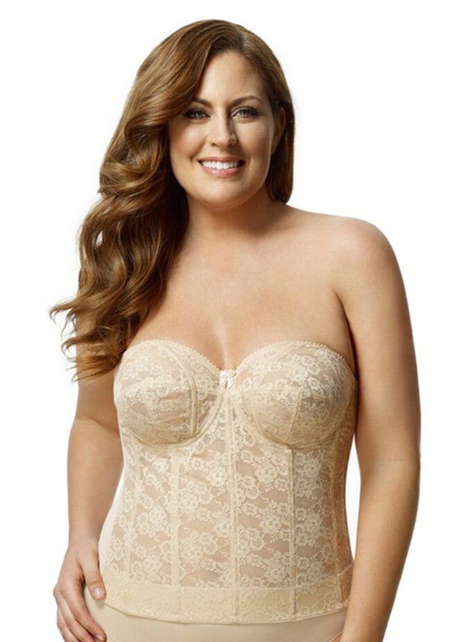 Make it Lace Strapless Longline 6621, NUDE, hi-res image number null