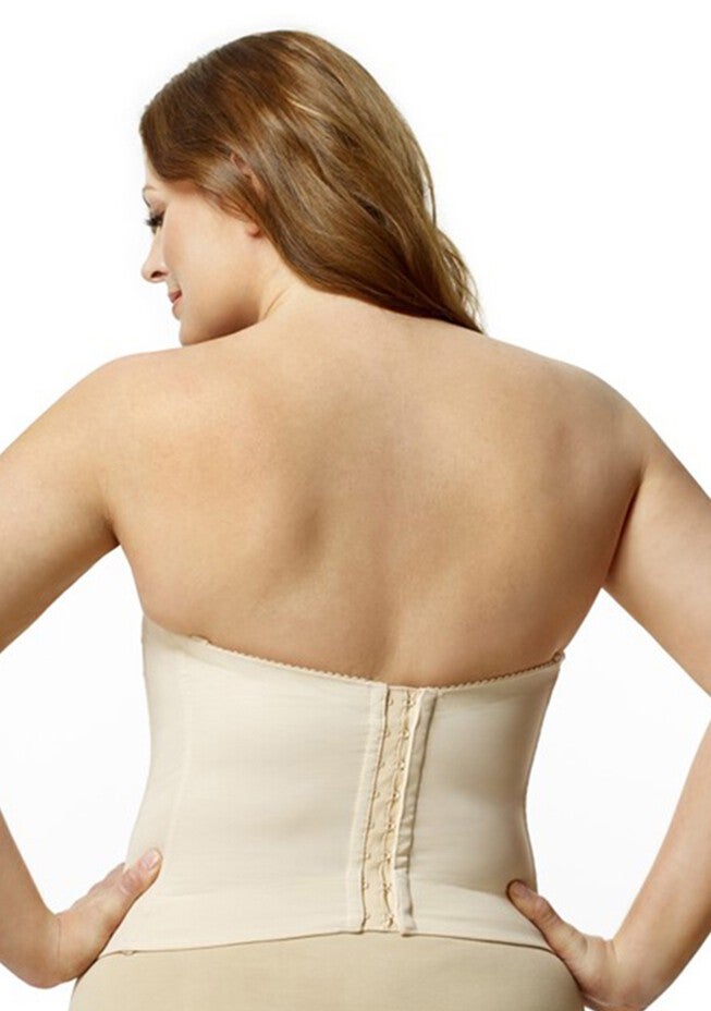 Make it Lace Strapless Longline 6621, NUDE, on-hover image number null