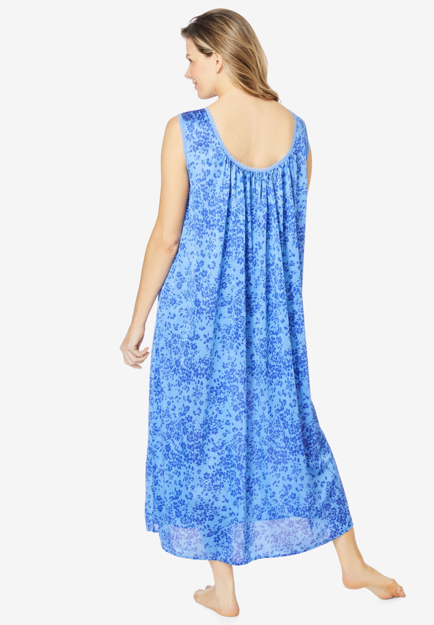 Plus size knit sale nightgowns