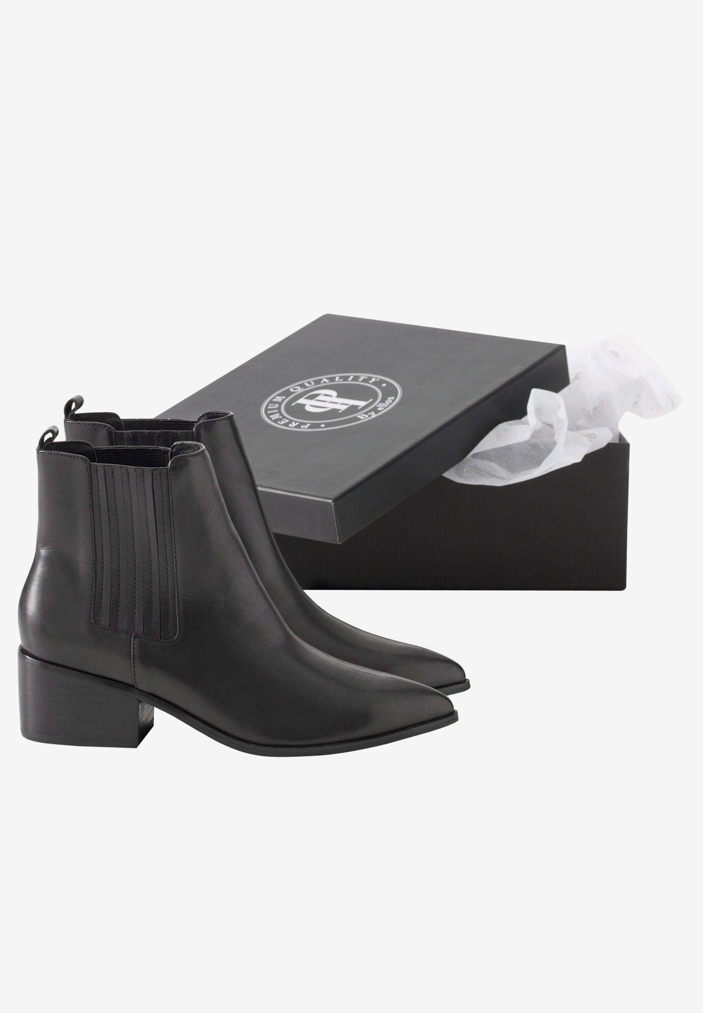 Leather Chelsea Bootie, , alternate image number 5