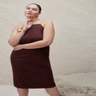 Chain Detail Midi Dress image number null