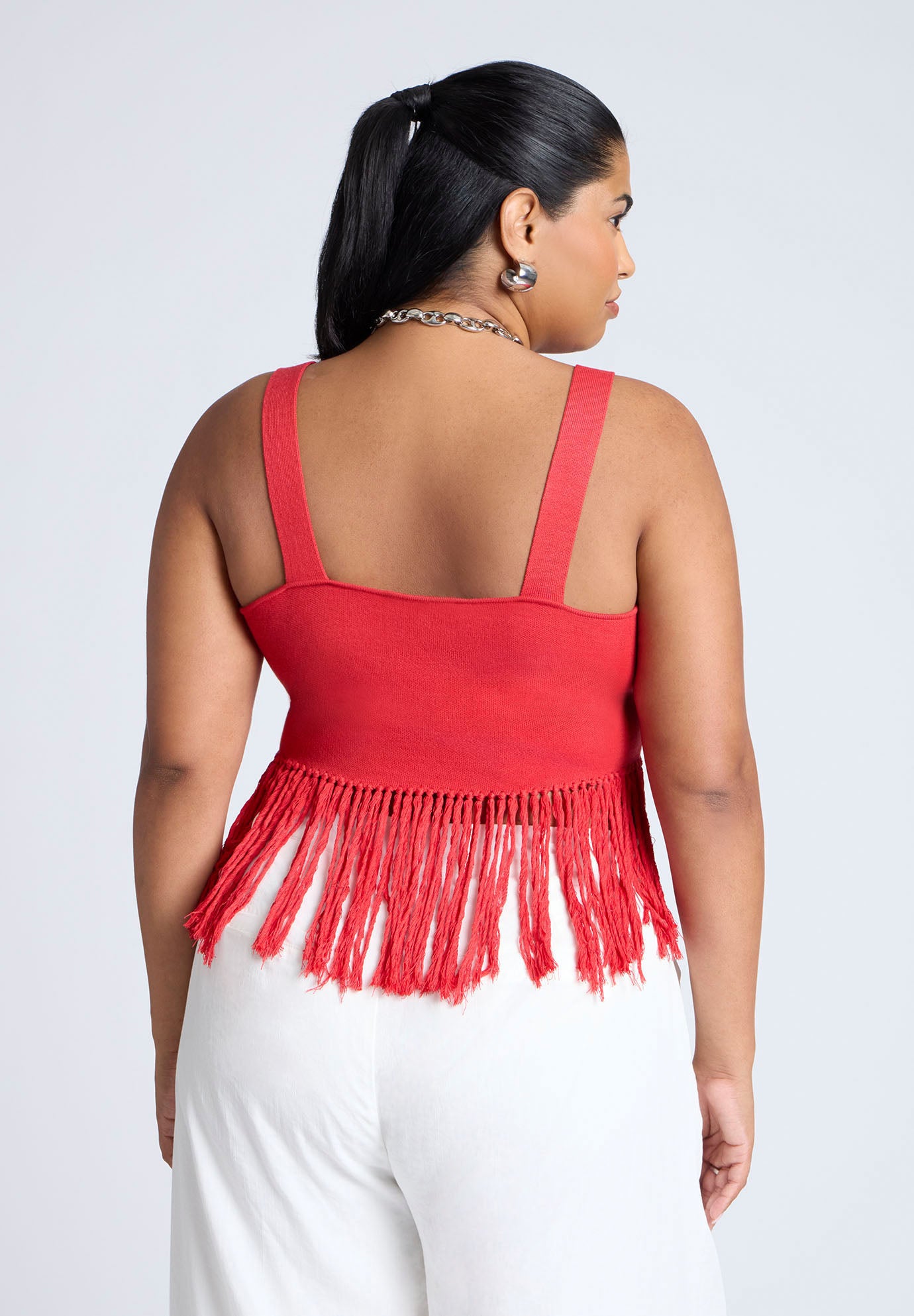 Fringe Crop Top image number 1