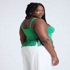 Fringe Crop Top image number null