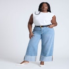 Tall Cuff Jean image number null