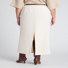 Belted Column Skirt image number null