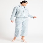 Distressed Embroidered Denim Jacket image number null