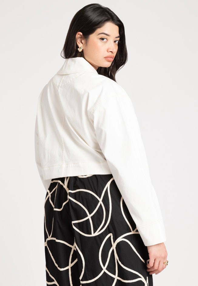 Carpenter Cropped Jacket image number null