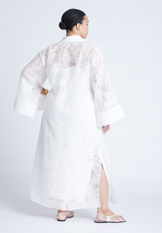 Floral Oversize Shirt Dress image number 1