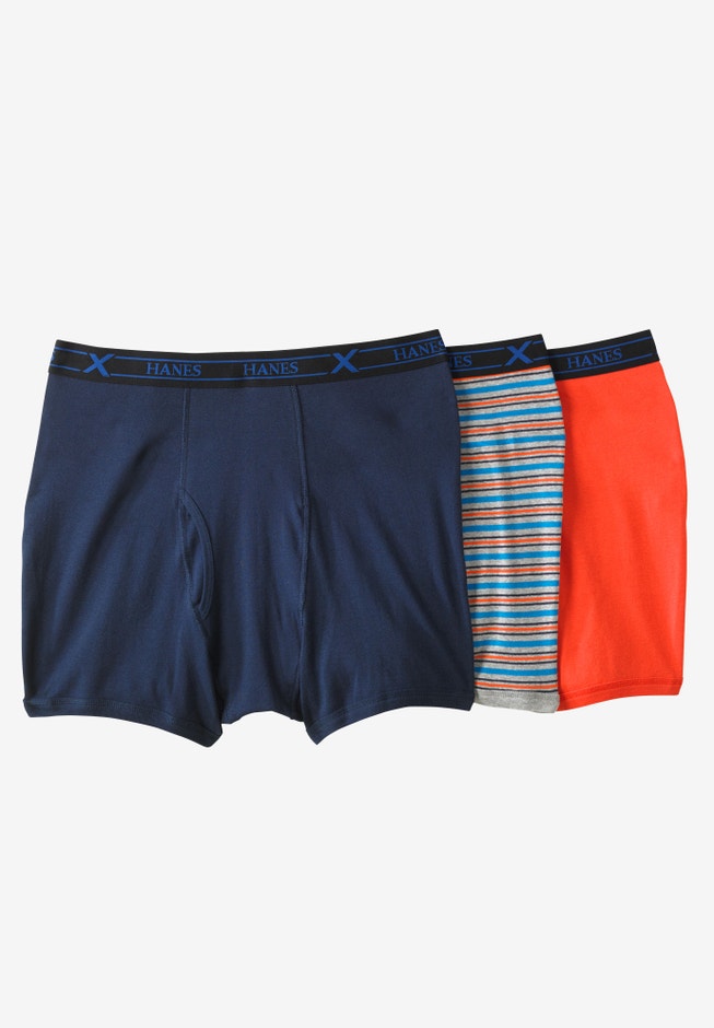 Hanes® FreshIQ® X-Temp® ComfortCool® Boxer Briefs 3-Pack image number null