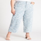 Embroidered Jean image number null