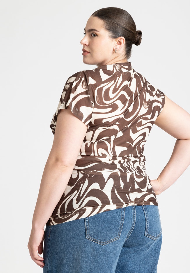 Draped Asym Top image number null
