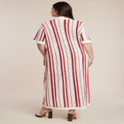 Striped Crochet Duster image number null