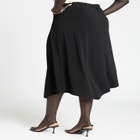 Oblong Hem Skirt image number null