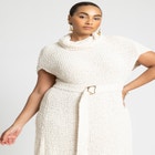 Cocoon Sweater Dress image number null