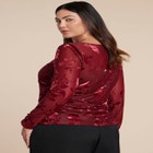 Floral Jacquard Top image number null