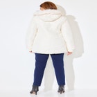 Faux Fur Hood Puffer Coat image number null