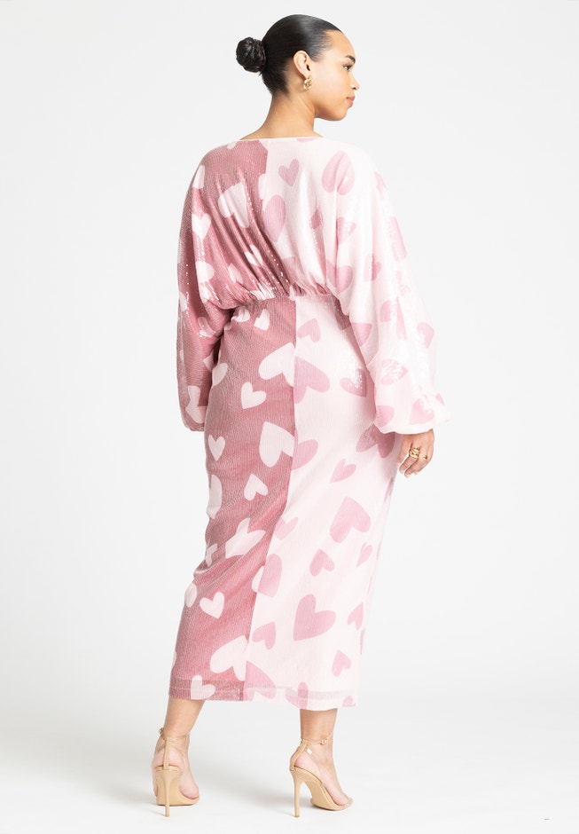 Split Pattern Dress image number 2