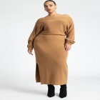 Off The Shoulder Long Sleeve Dress image number null