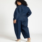 Gold Hardware Denim Jumpsuit image number null