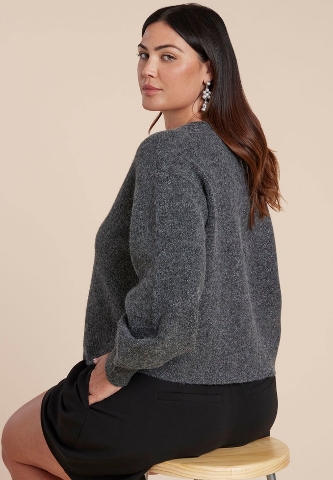 Crystal Bow Cardigan image number 2