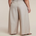 Pleat Detail Trouser With Long Belt image number null