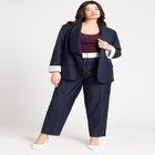 Interior Waistband Detail Trouser image number null