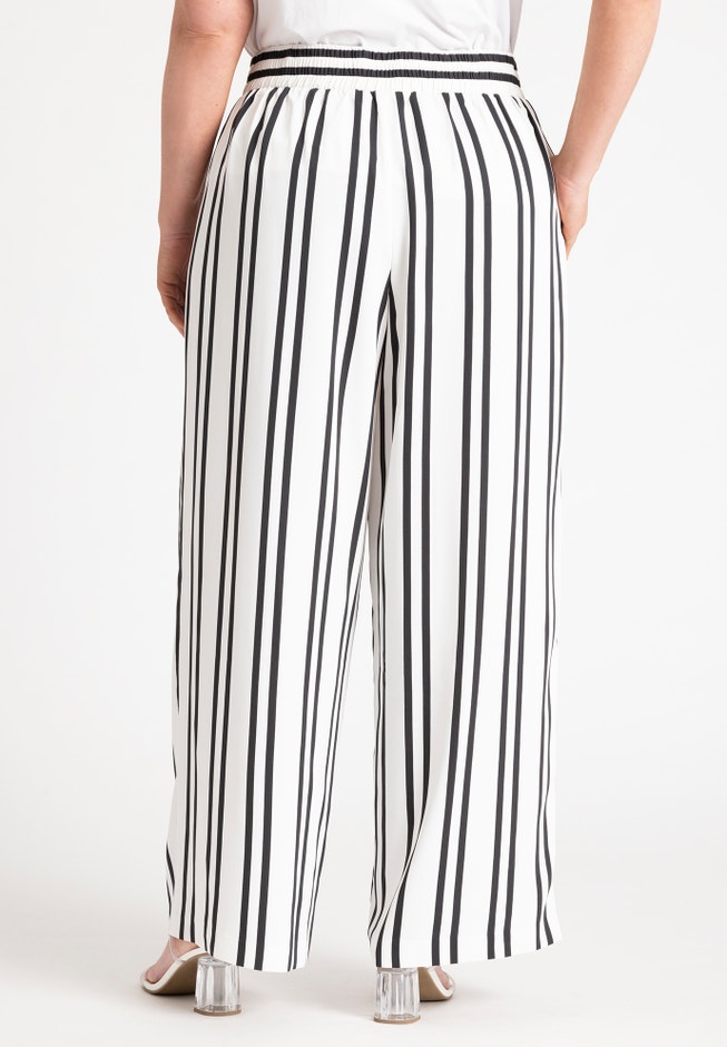 Printed Wide Leg Pant image number null