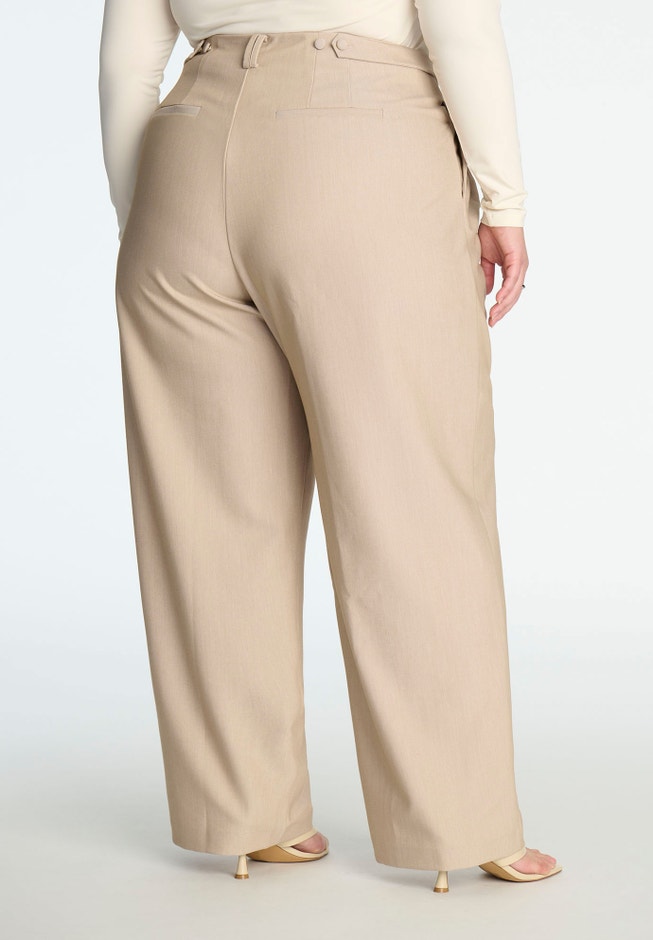 Trouser With Waistband Tabs image number null