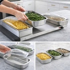 2-in-1 Triple Buffet Server & Warming Tray  image number null