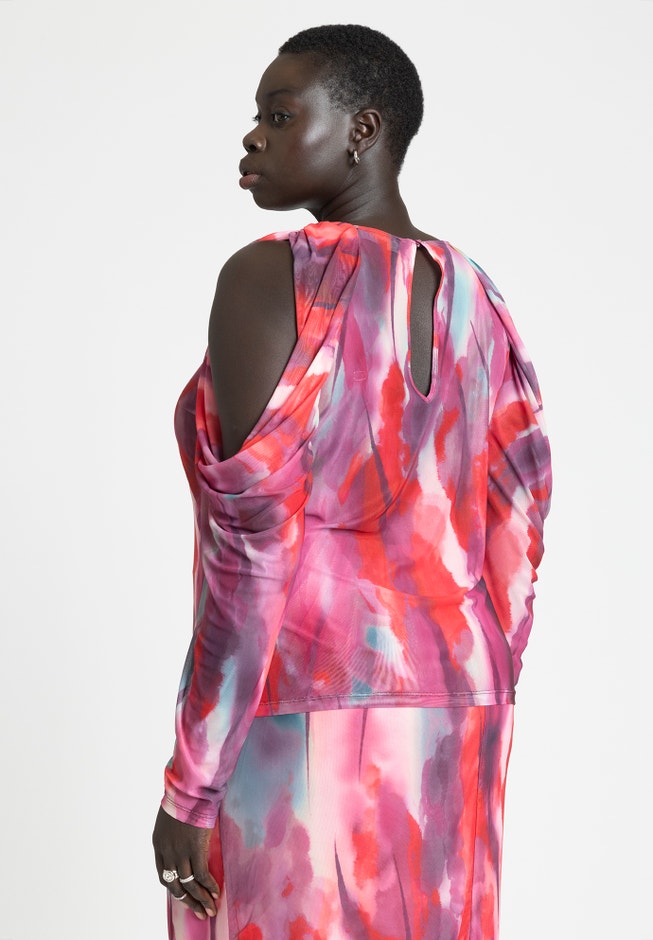 Off The Shoulder Asym Top image number 2