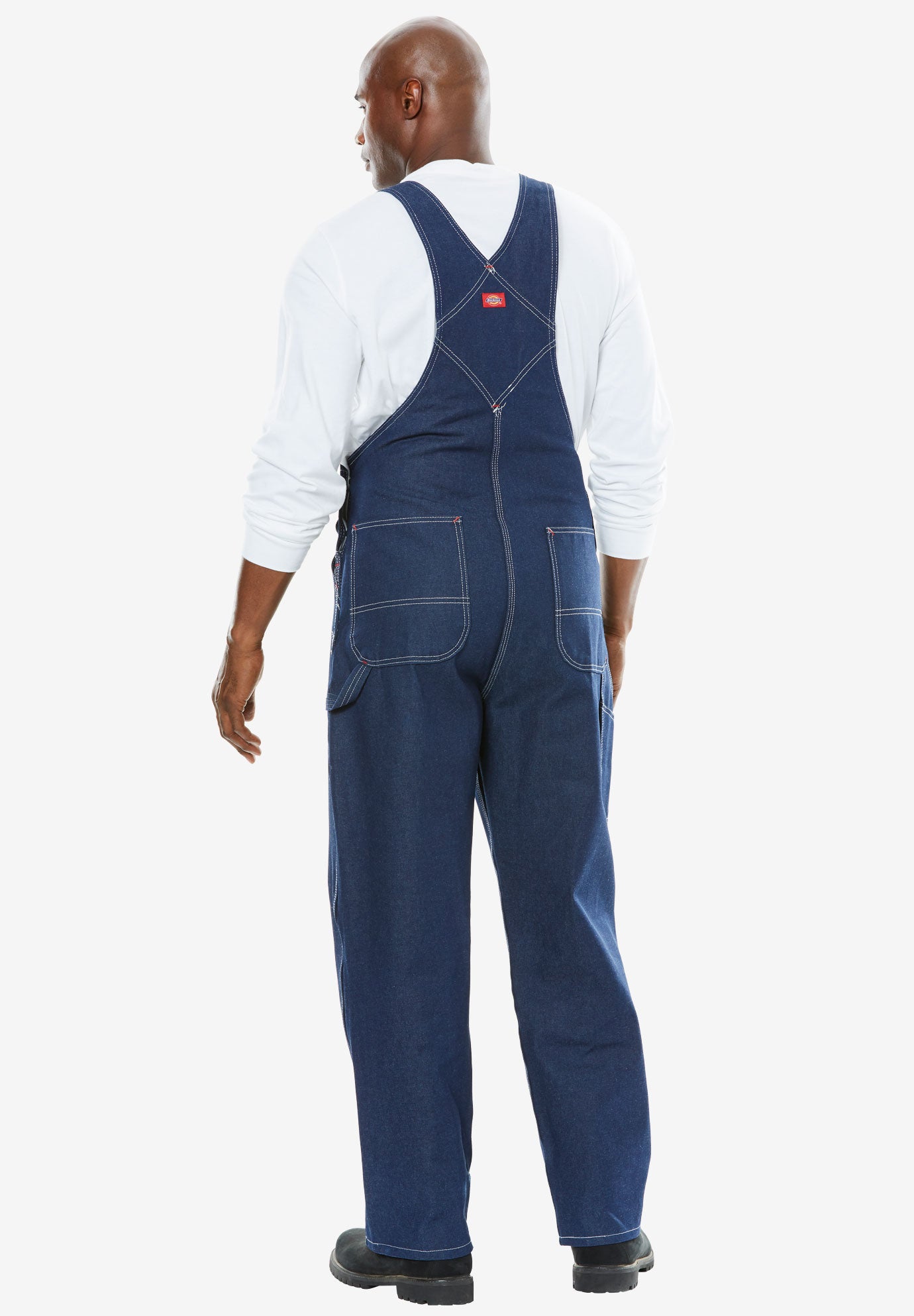 Dickies&reg; Rigid Denim Bib Overalls image number 1