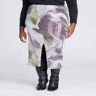 Printed Sequin Midi Skirt image number null