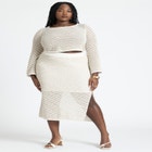 Scoop Neck Crop Top image number null