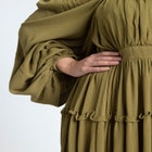 Tiered Ruffle Maxi Dress image number null