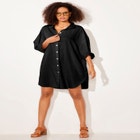 Essential Go-Anywhere Oversized Beach Shirt Cover Up image number null