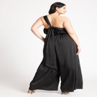 Tie Detail Satin Jumpsuit image number null