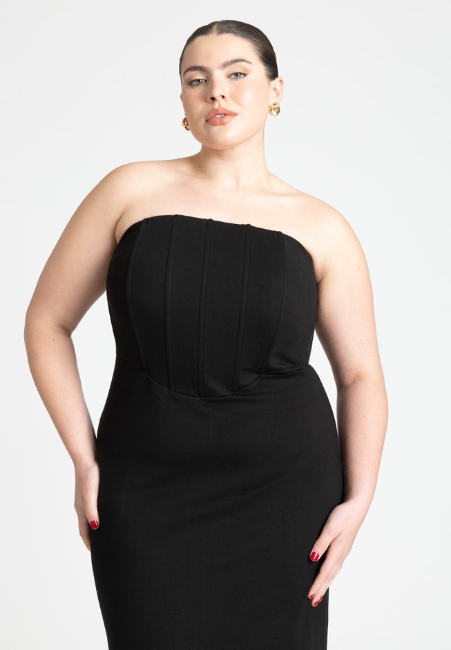 Corset Column Dress image number 2