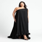 Dramatic Ruffle Gown image number null