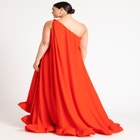 Dramatic Ruffle Gown image number null