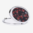 Quilted Bag and Matching Mirror Set image number null