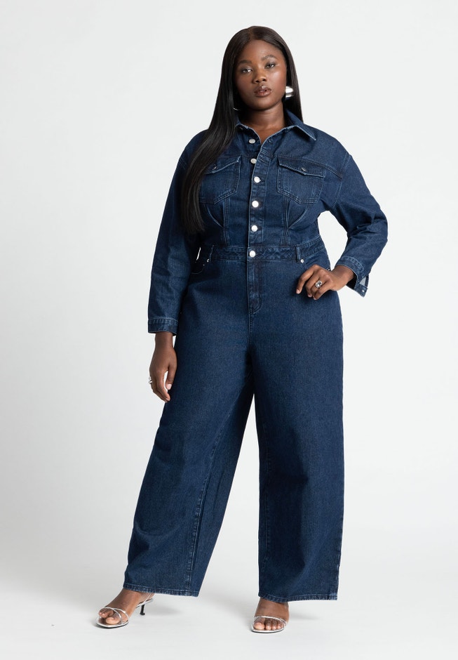 Denim Jumpsuit image number null