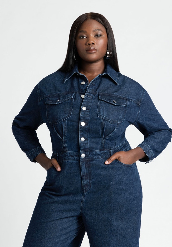Denim Jumpsuit image number null