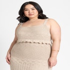 Crochet Maxi Dress image number null