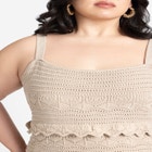 Crochet Maxi Dress image number null