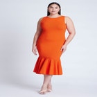 Ruffle Hem Dress image number null